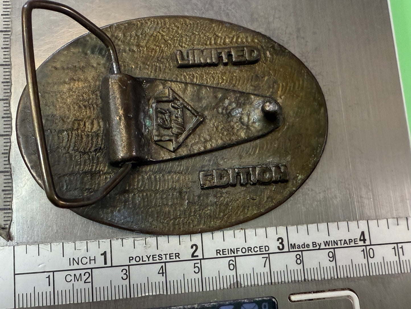 The Union American Civil War 125 Years Grant Clemens Twain Cal Metal Belt Buckle