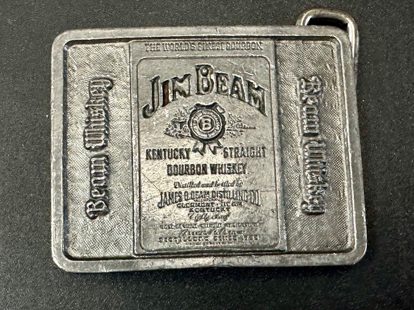 Beam Whiskey - Different Promo Kentucky Straight Bourbon Metal Belt Buckle