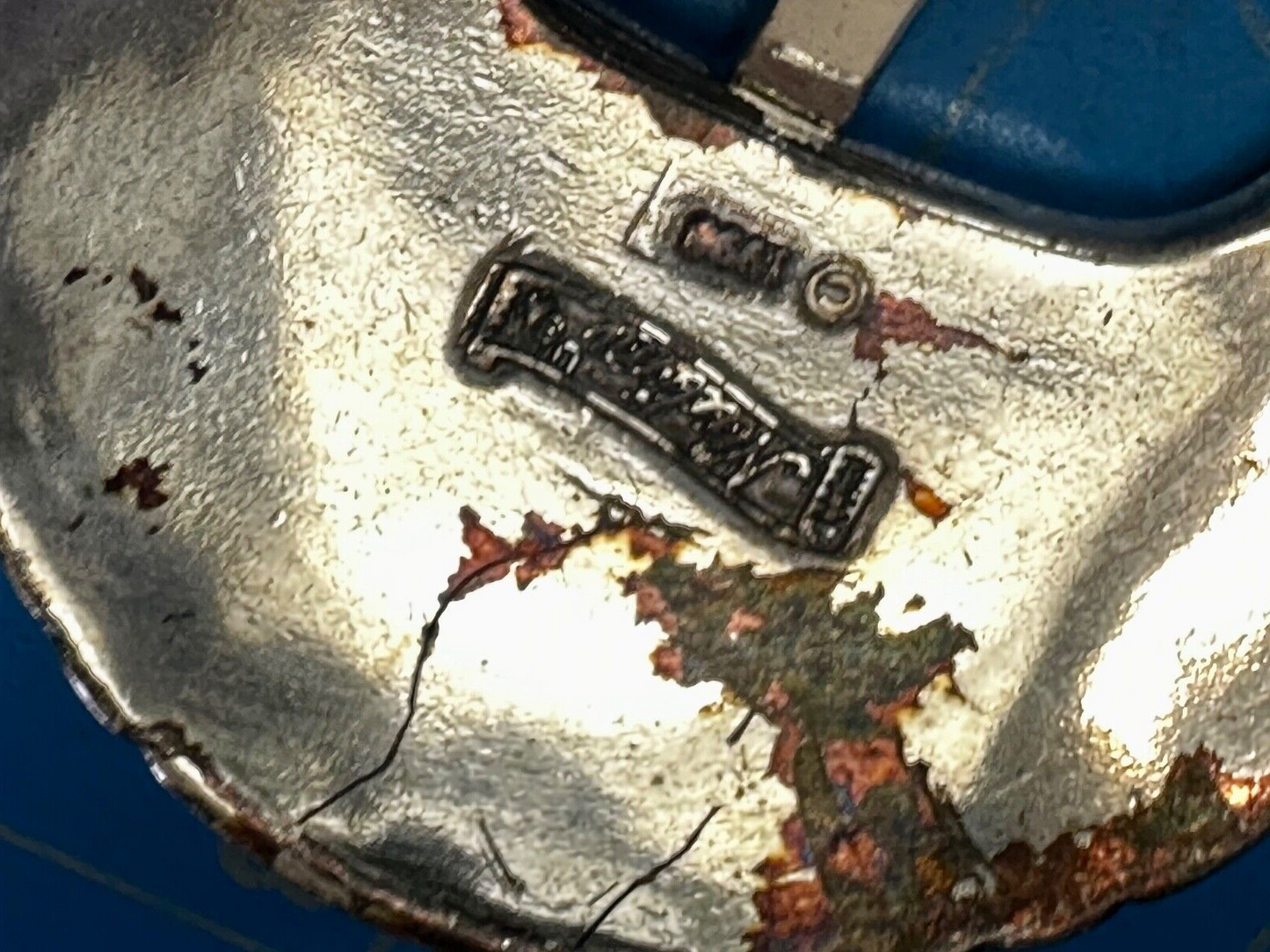 Vintage 90's Ranger Style Native American / Navajo Vibe Belt Buckle