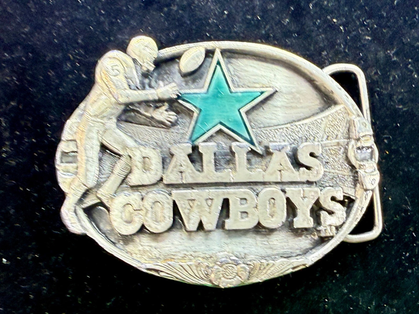 The Dallas Cowboys American Football Team Sports Fan Siskiyou Vtg. Belt Buckle