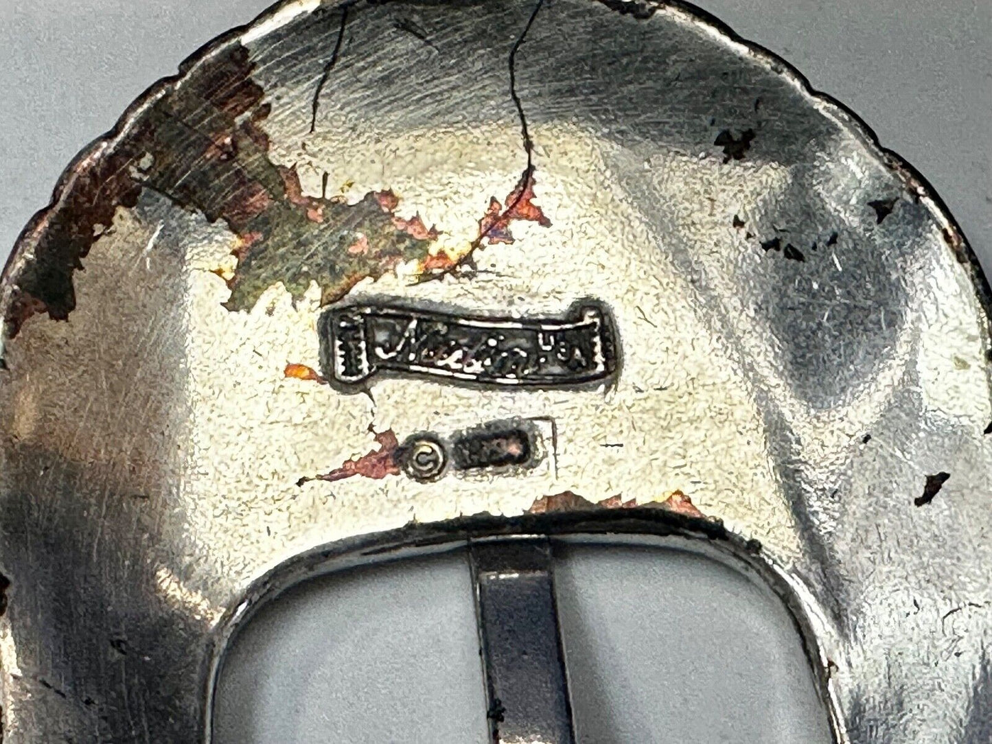 Vintage 90's Ranger Style Native American / Navajo Vibe Belt Buckle