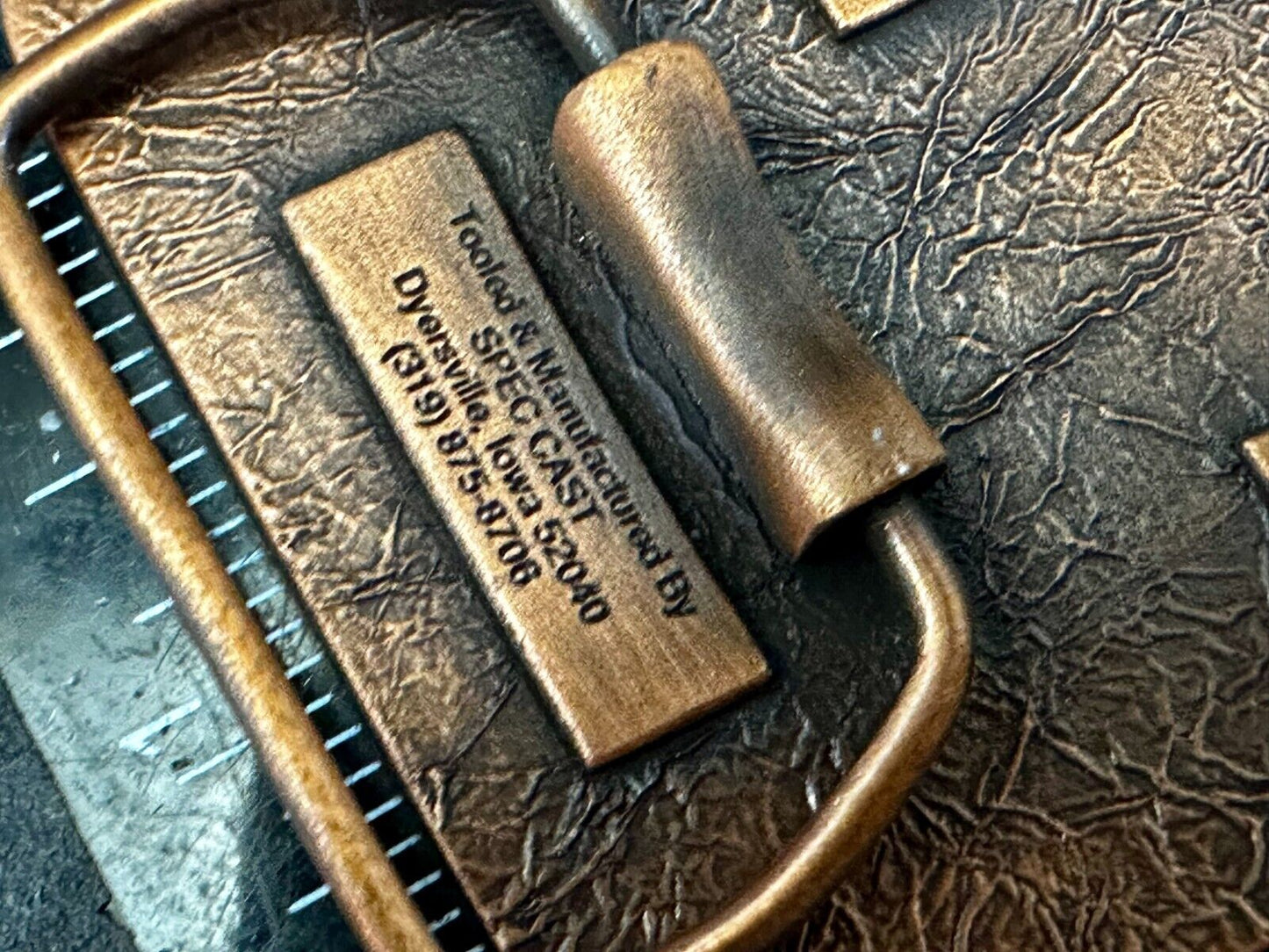 TISCO 58 Years Tractor Implement Supply Co. Since 1937 Belt Buckle by Spec-Cast