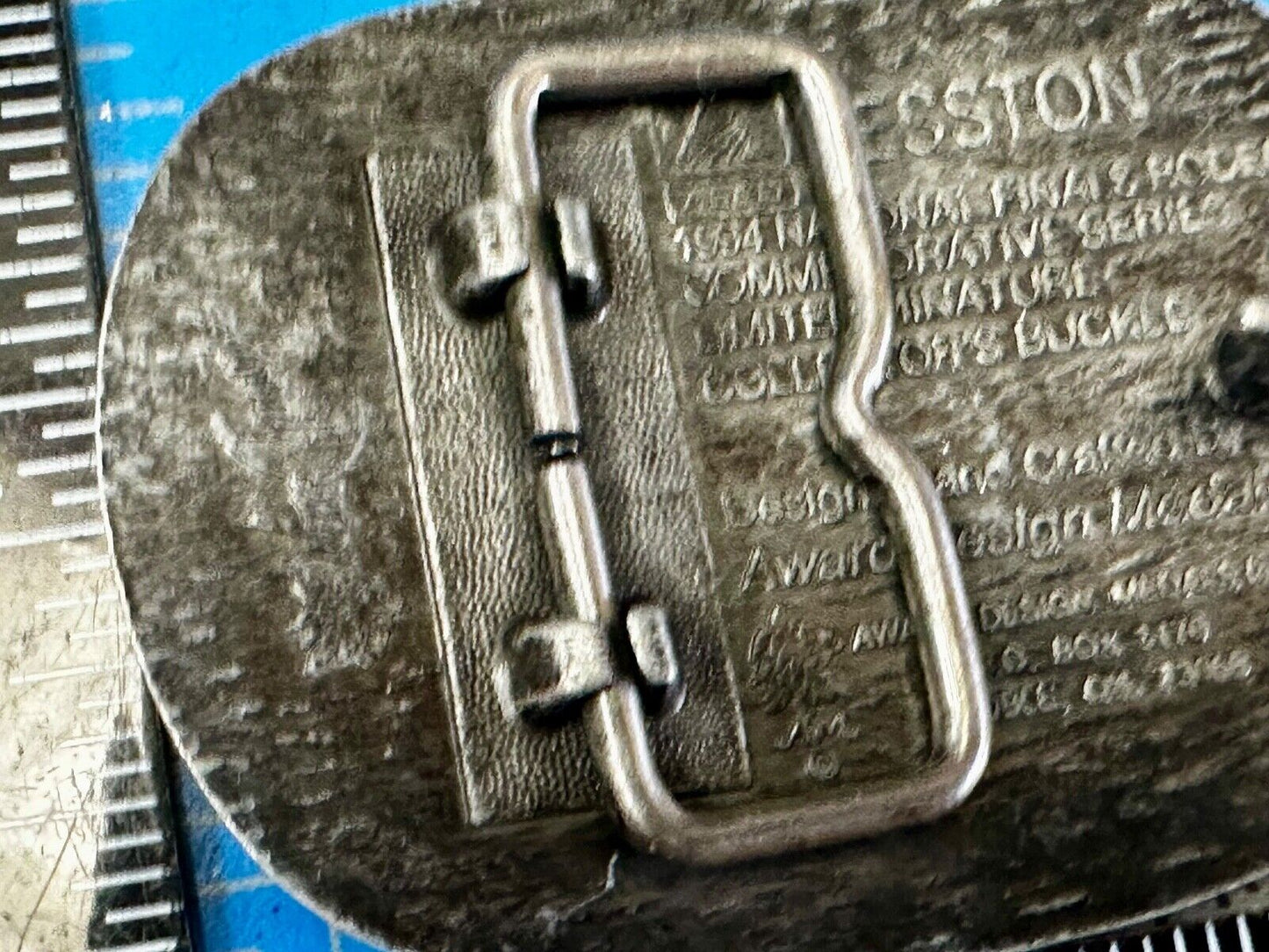 1994 NFR National Finals Rodeo NOS Youth Size Hesston Commemorative Belt Buckle
