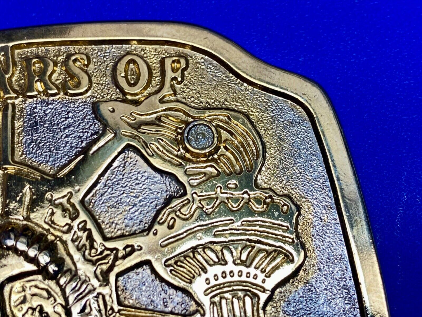 Vintage 1984 **STATUE OF LIBERTY** 100 YEARS OF - Commemorative belt buckle