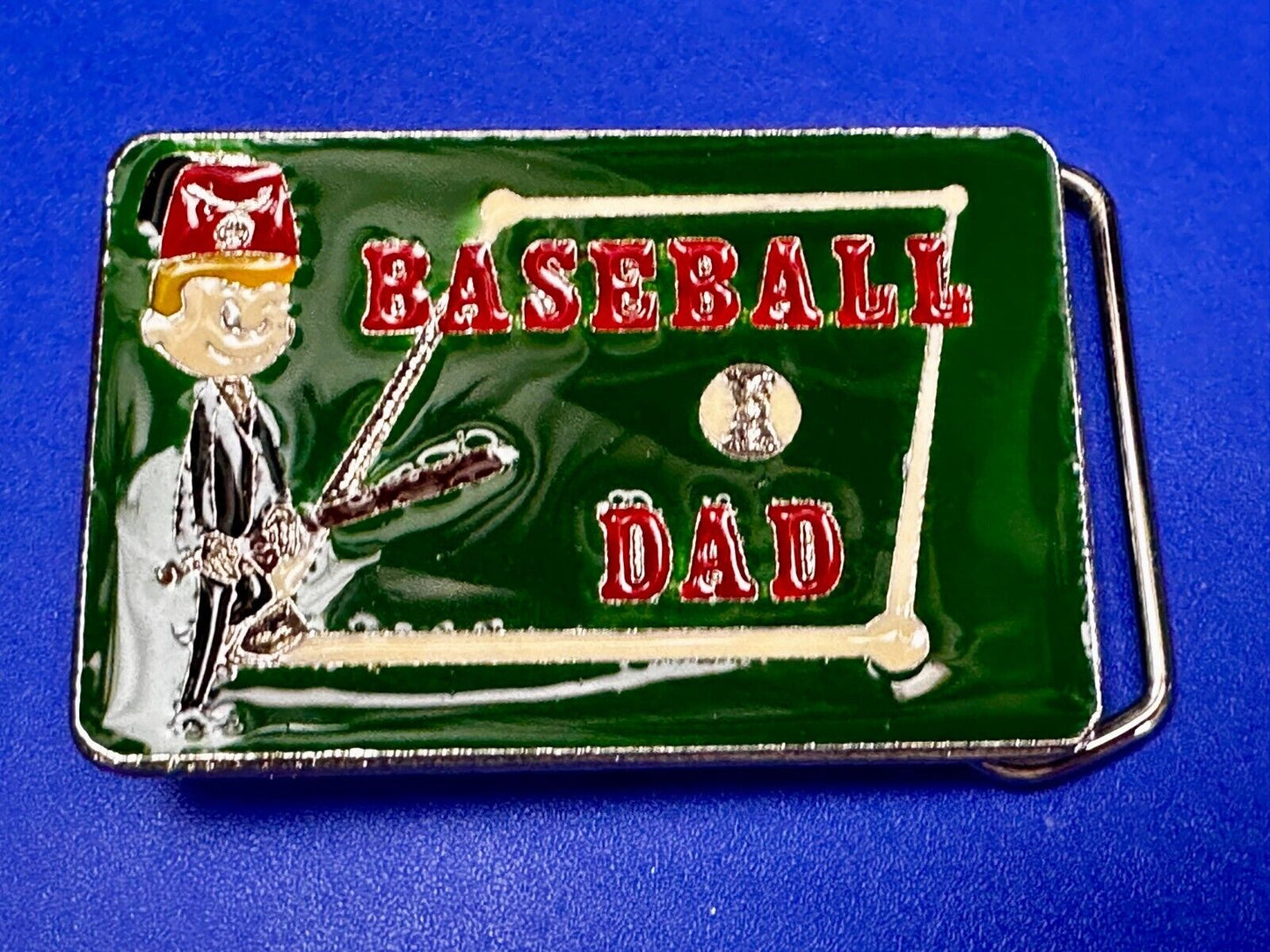 Baseball Dad - Ultimate Sports Fathers Day Perfect Gift Belt Buckle by Sabbar