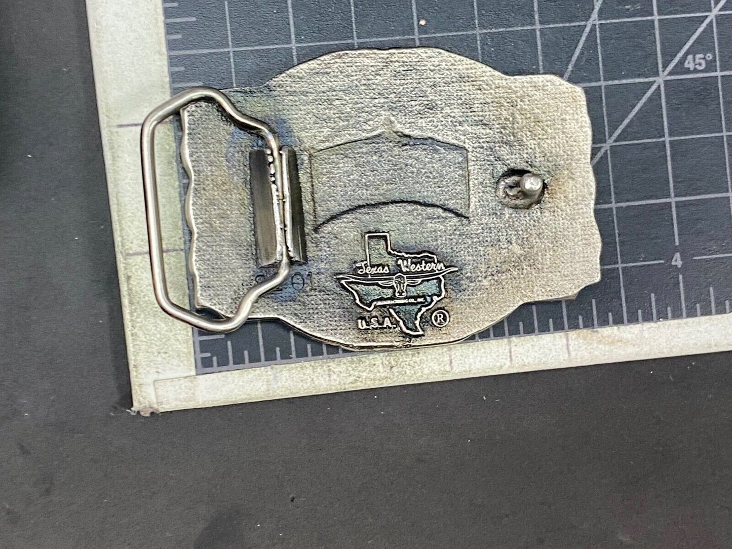 1985 National Scout Jamboree Belt Buckle Boy Scouts Of America By Texas Western