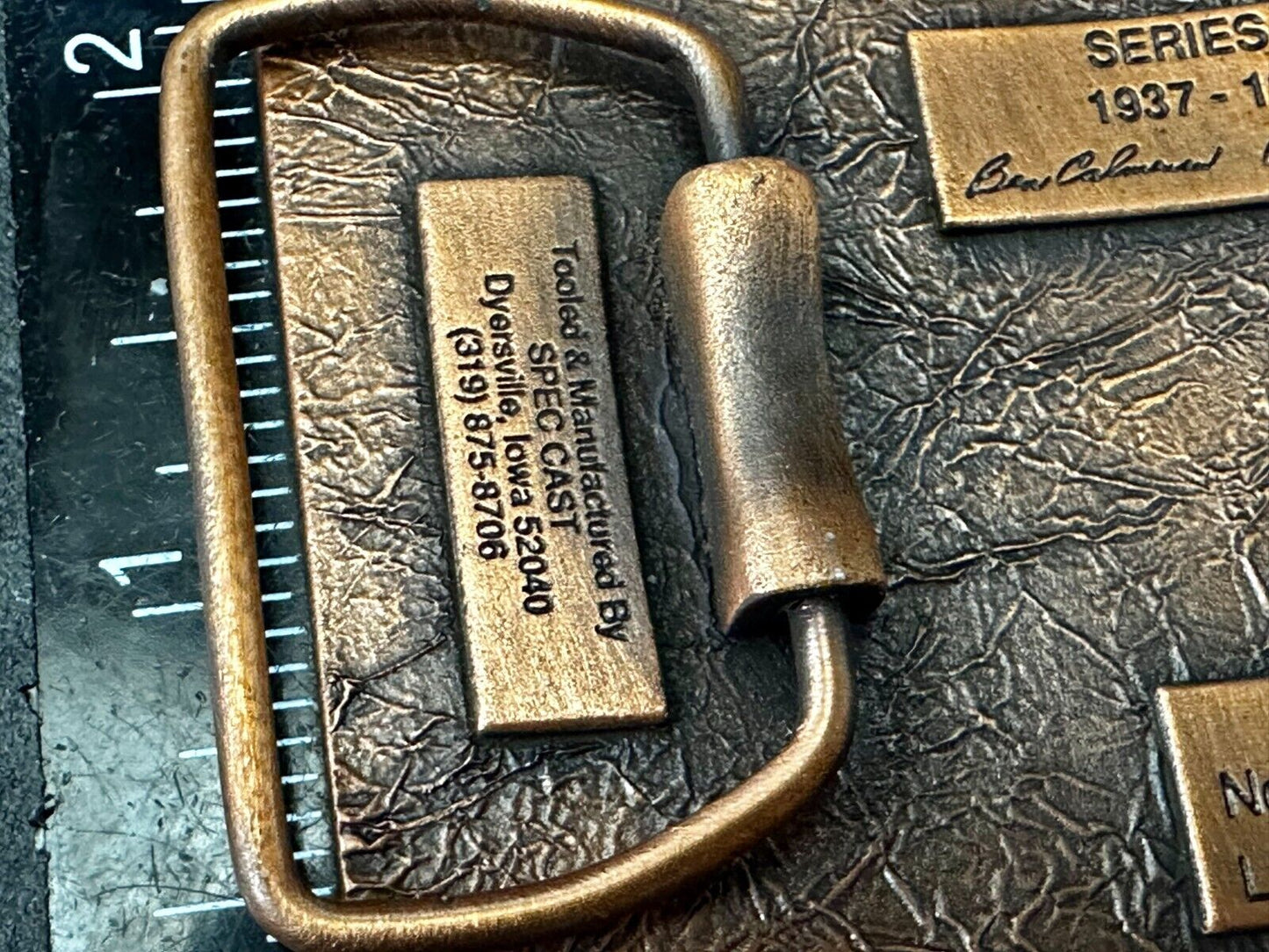 TISCO 58 Years Tractor Implement Supply Co. Since 1937 Belt Buckle by Spec-Cast