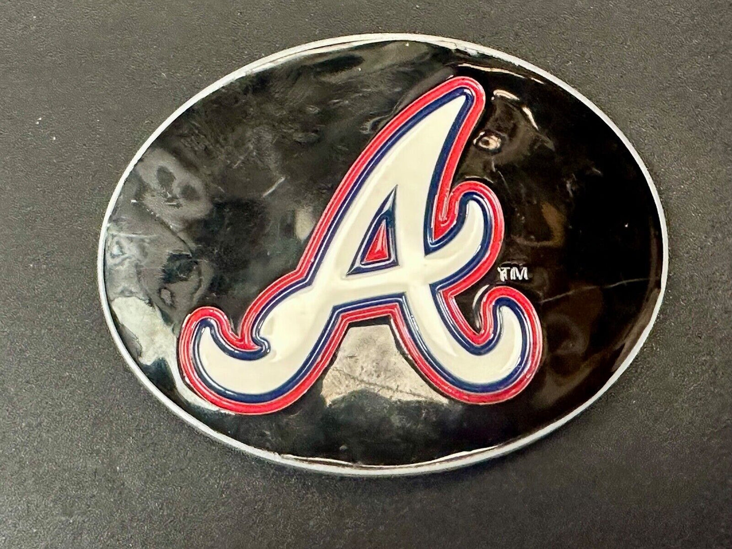 Atlanta Braves Baseball Team Emblem Mlbp 2011 Belt Buckle By Siskiyou Sports