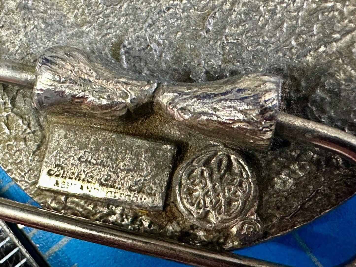 The Great State of Montana Vintage W-5 Siskiyou Eagle Mountain Belt Buckle