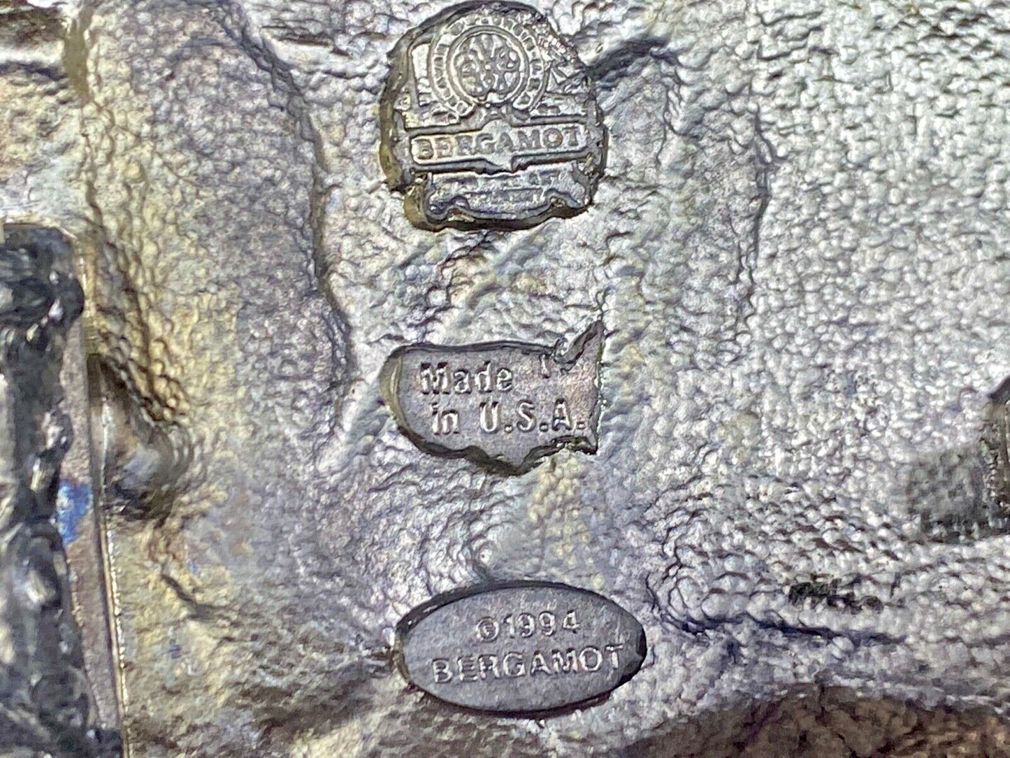 VIntage 1994 The American Vietnam Soldier Commemorative belt buckle by Bergamot