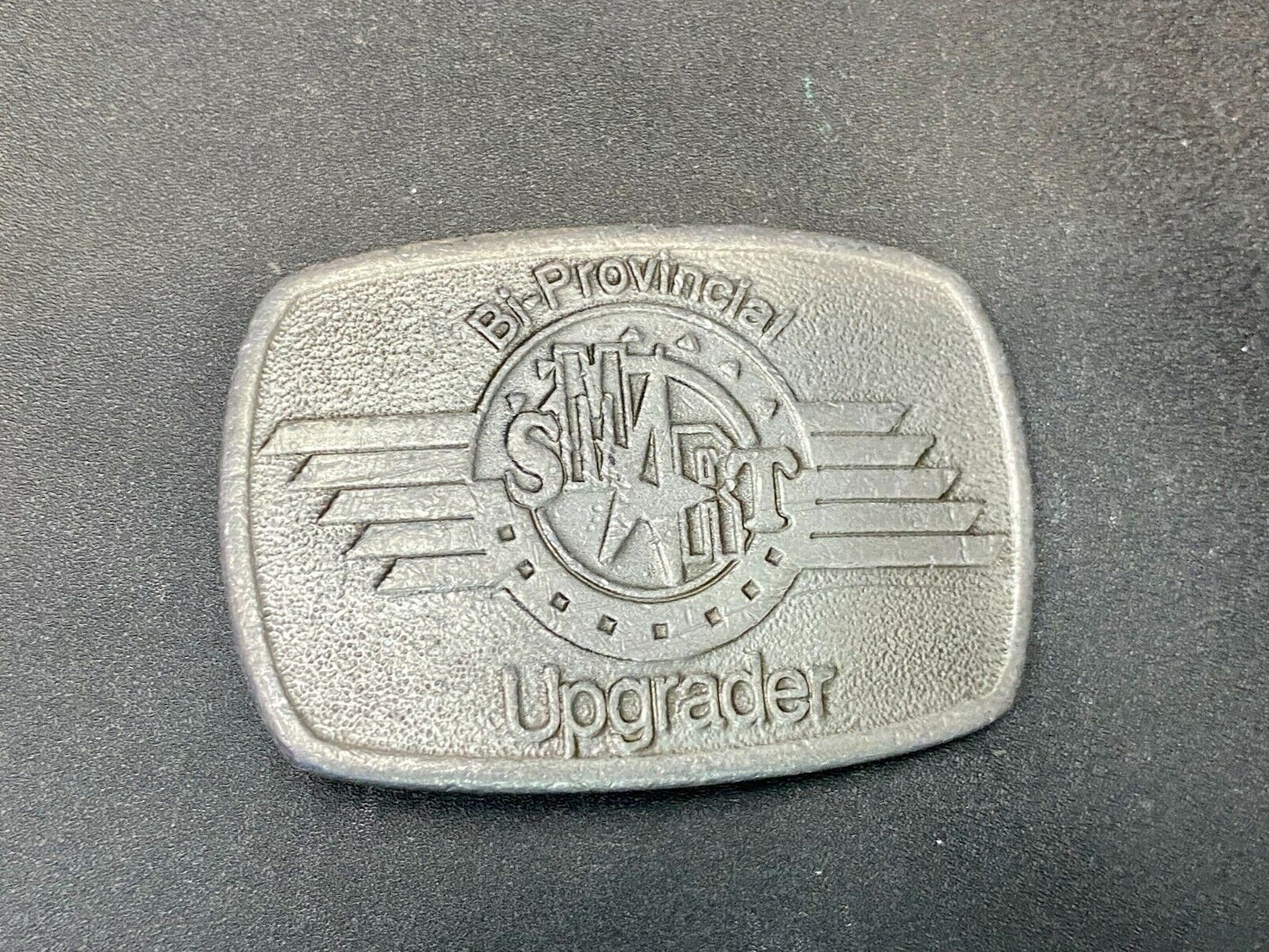 Bi-Provincial Smart Sm Art Upgrader Belt Buckle By Ad Ventures Studios