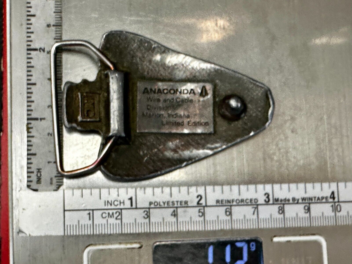 Anaconda Wire & Cable Division IMC Limited Edition Arrowhead Belt Buckle