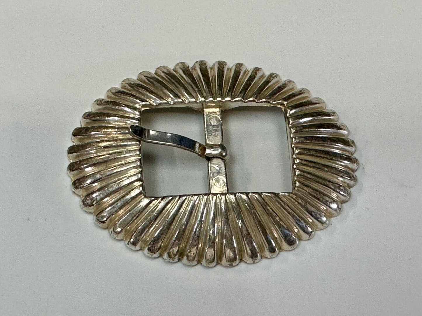 Taiwan SL marked oval center bar replacement belt buckle