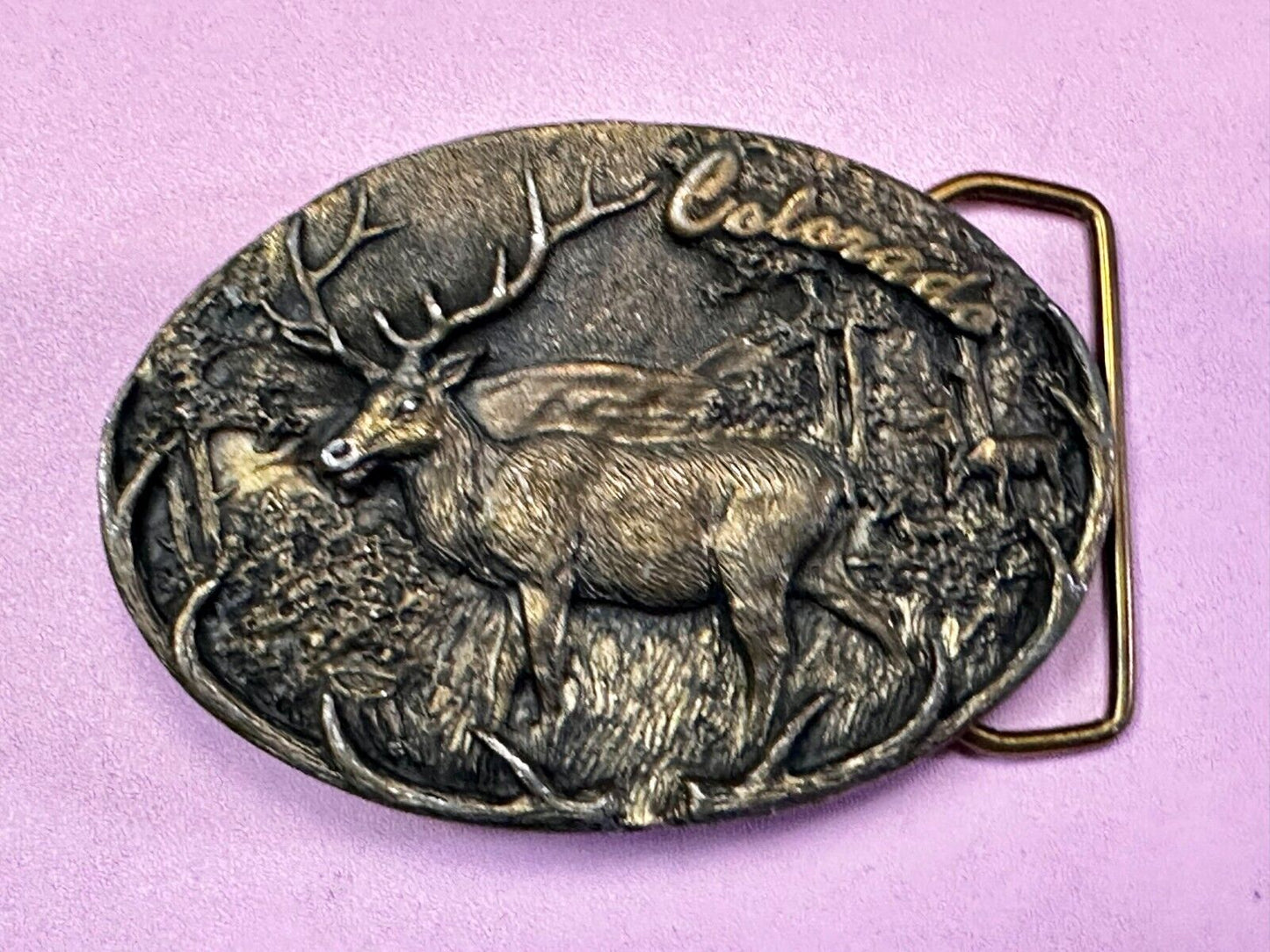 Belt Buckle Deer