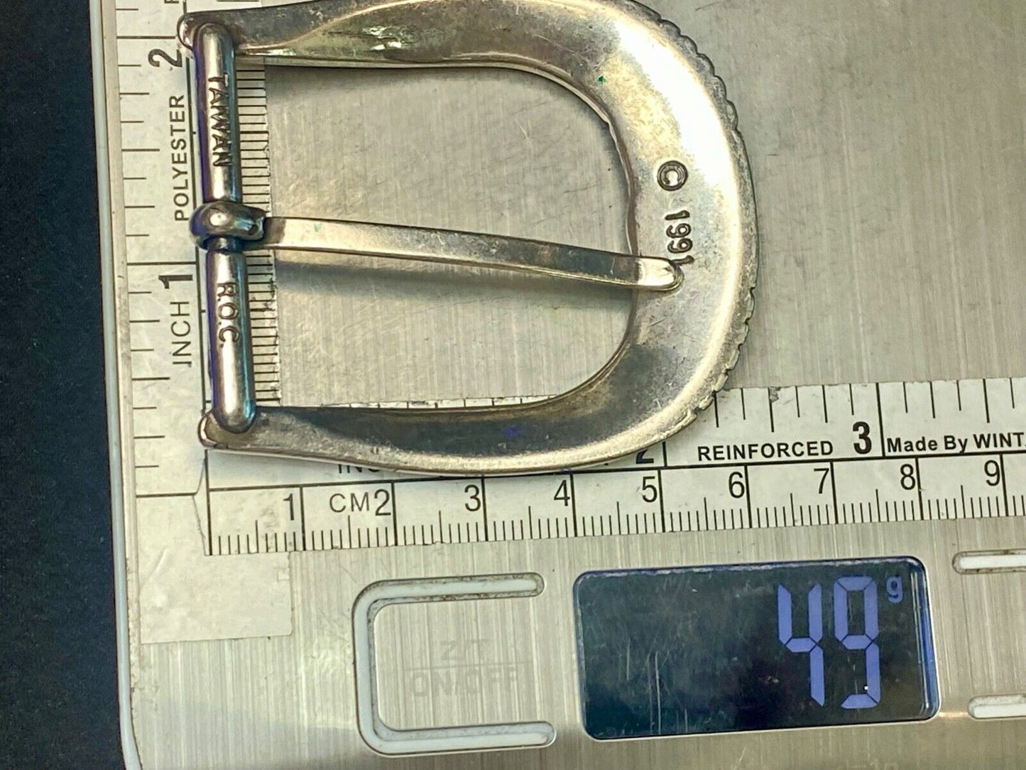 Vintage 1991 replacement formal belt buckle