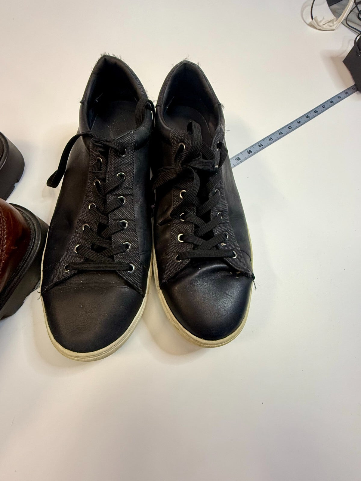 3 lot mens shoes - Armani Exchange AX , Kenneth Cole Reaction, Dunham Size 11.5