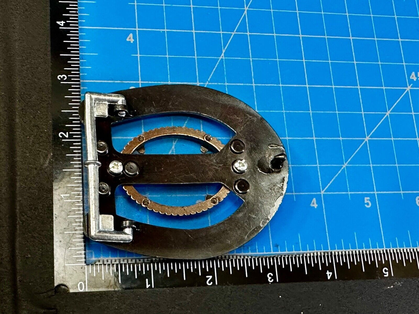 30 x 40 mm Western Horseshoe Shpaed Belt Buckle To Mount Your Cabochon Gem Stone