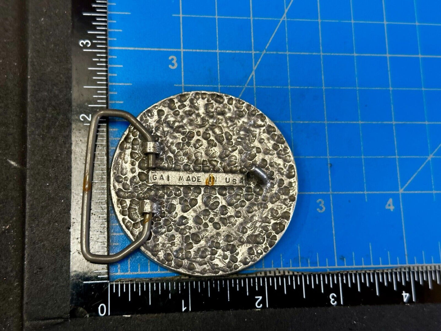 1995 FUR Rendezvous Anchorage Alaska Festival 60Th Anniversary Belt Buckle