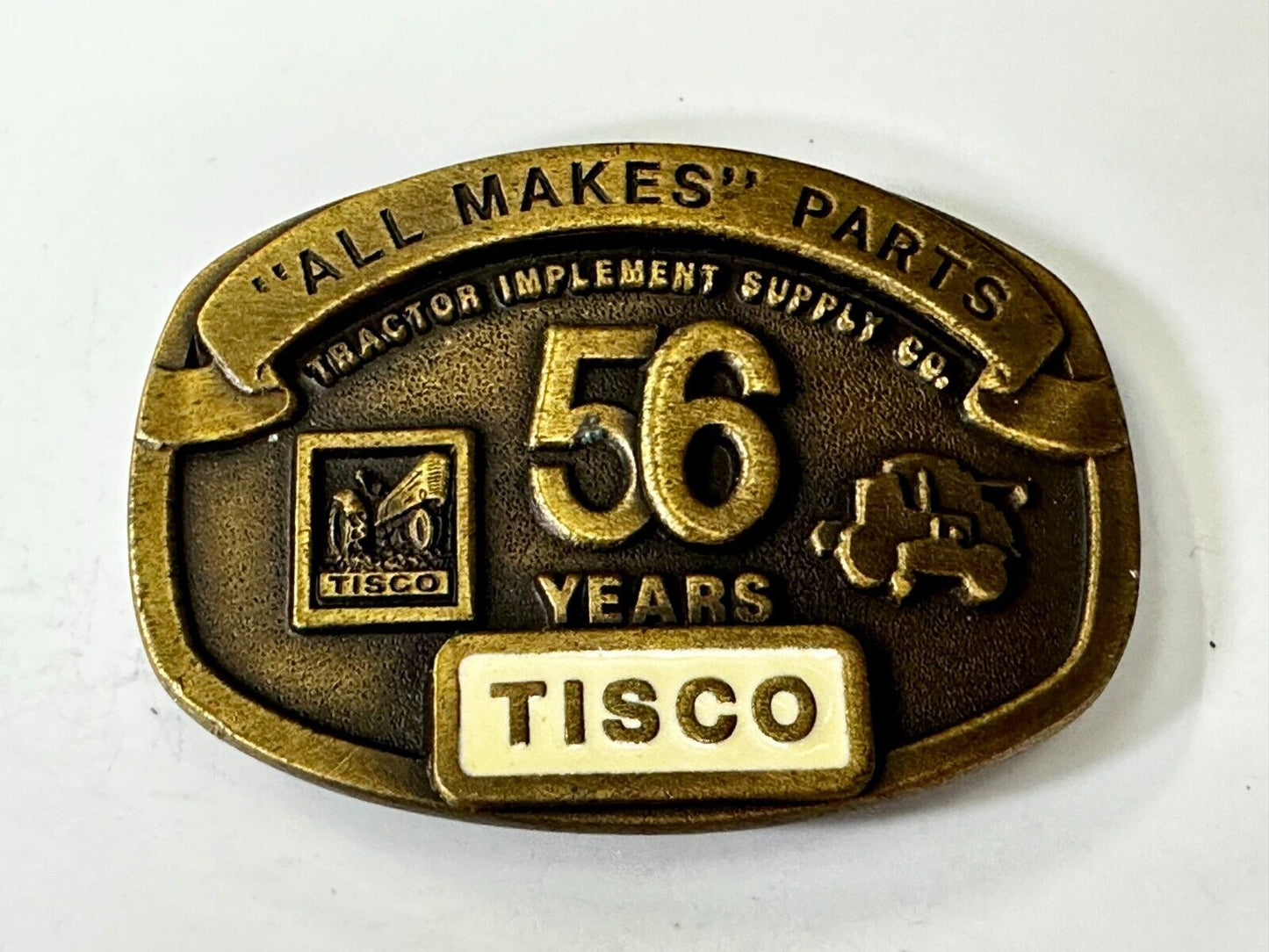 TISCO 56 Years - All Makes Parts NOS Tractor Implement Supply Belt Buckle