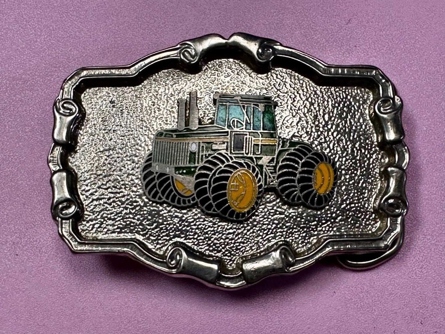 Tractor Agricultural Farm Equipment Arroyo Grande Farmers Vintage W Belt Buckle