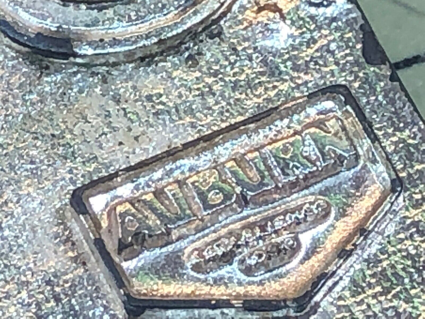 Vintage 1985 Auburn Days - Indiana belt buckle. fair and car show!
