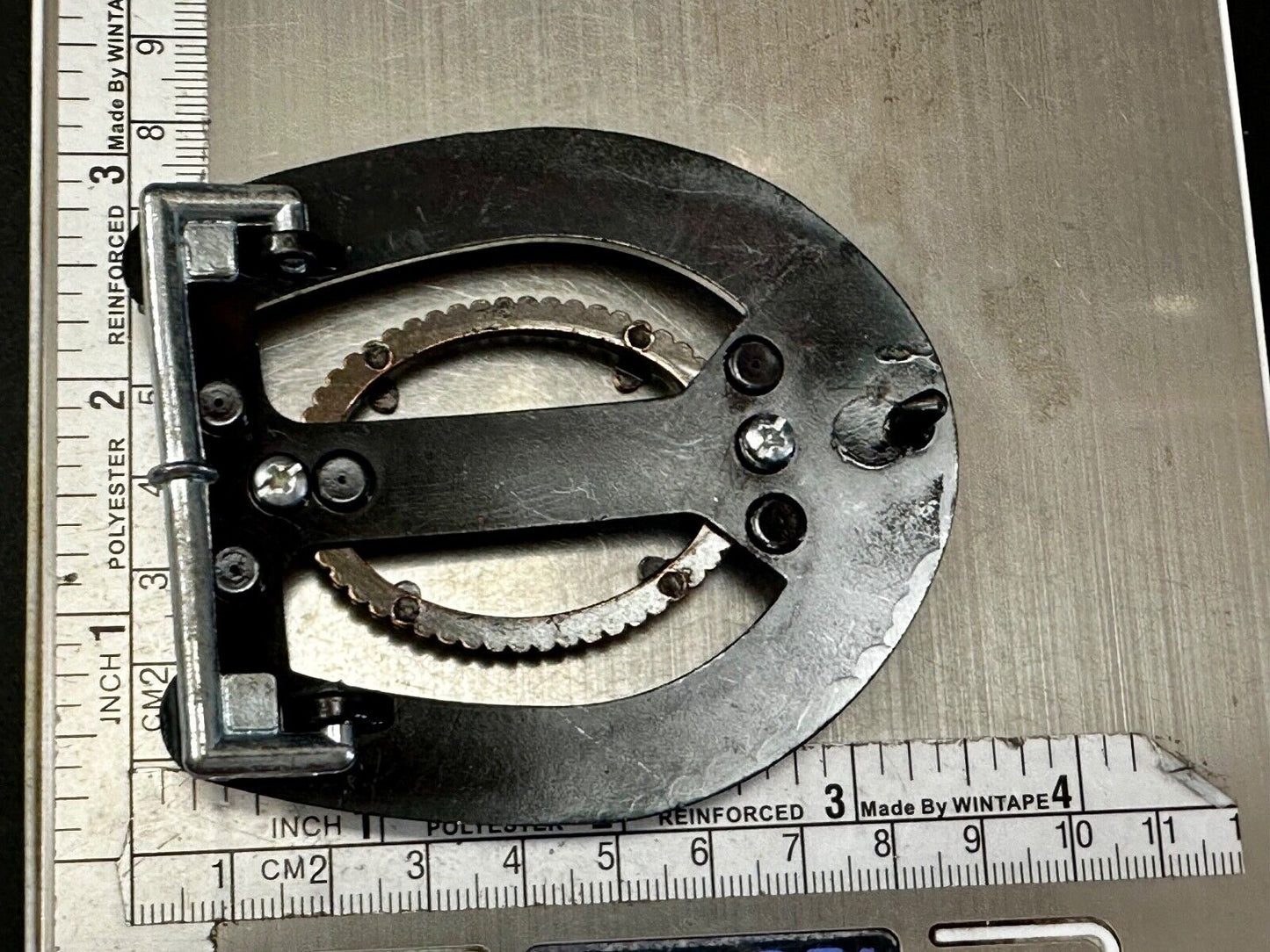 30 x 40 mm Western Horseshoe Shpaed Belt Buckle To Mount Your Cabochon Gem Stone