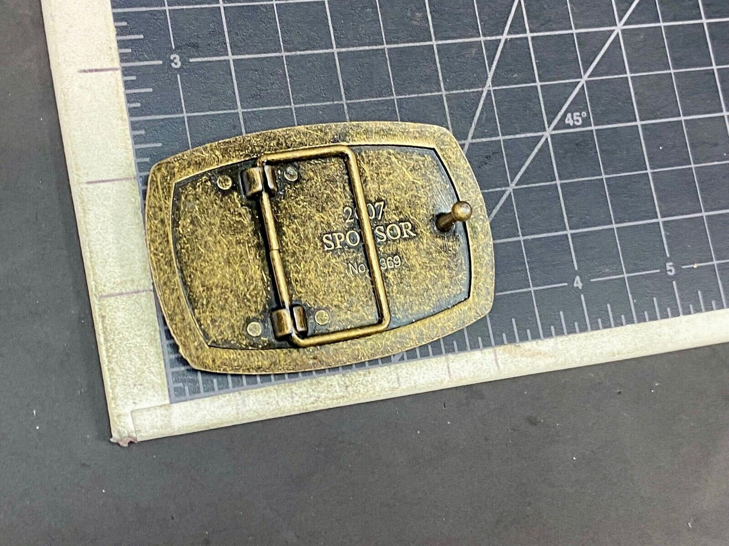 American Veteran, Disabled For Life Memorial Commemorative Belt Buckle