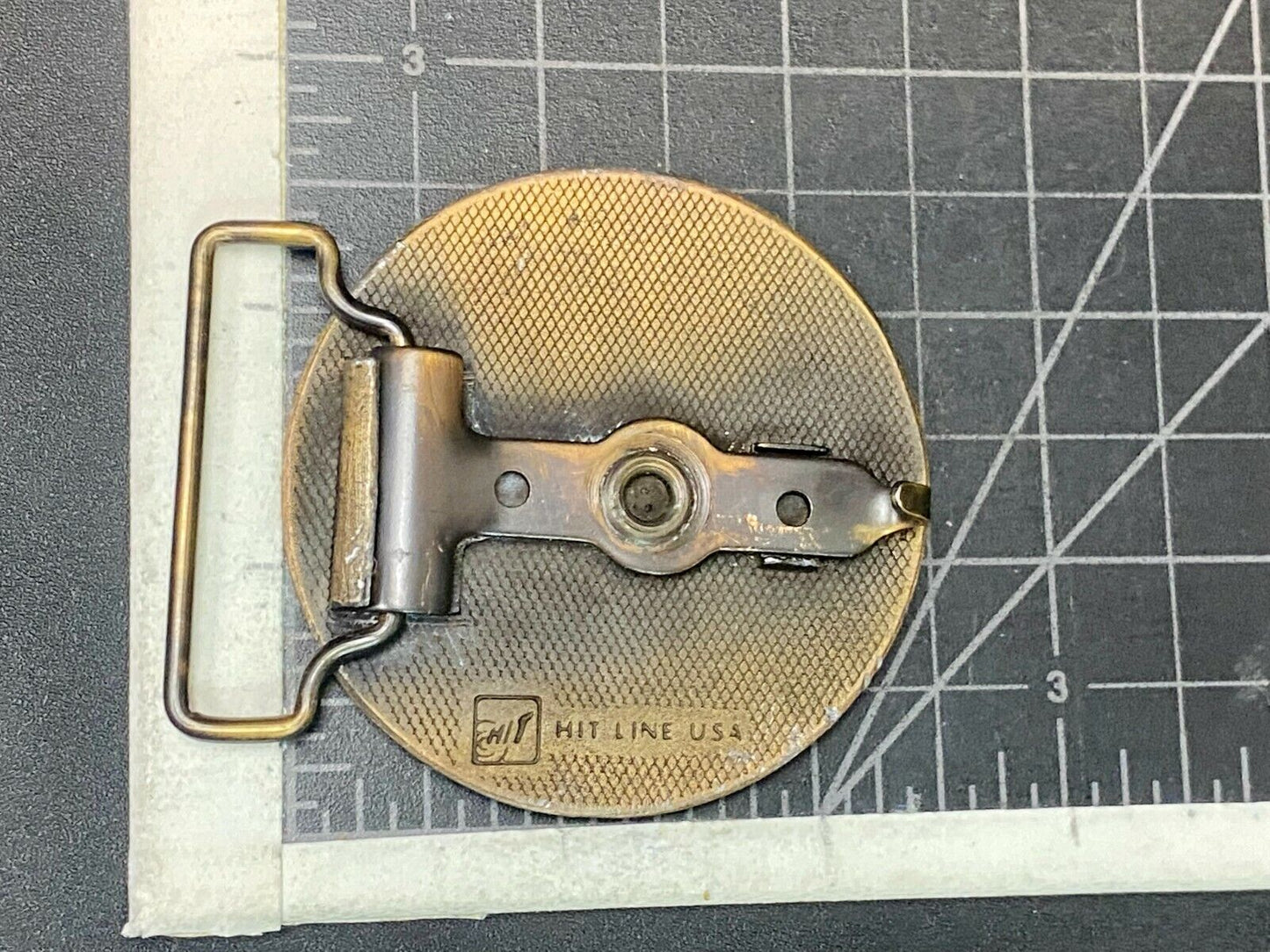 Berwick Bay Oil Company Atchafalaya River In Louisiana Belt Buckle By Hit Line