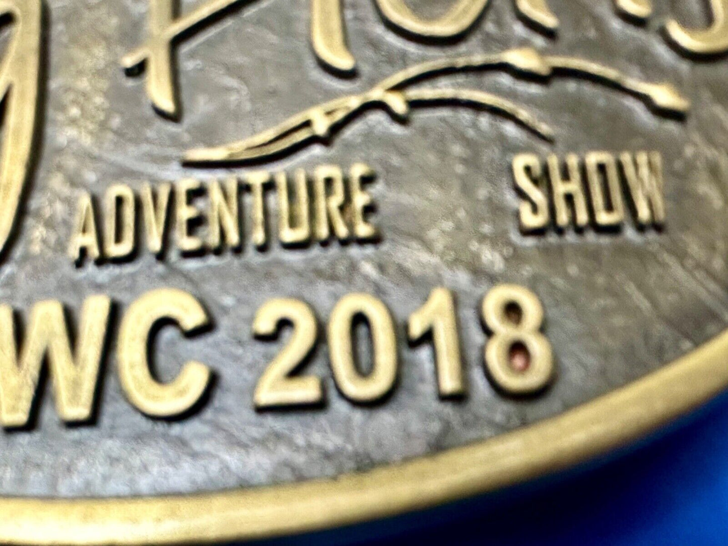 BIG HORN SHOW 2018 Outdoor Adventure Inland N.W. INWC Spokane WA Belt Buckle