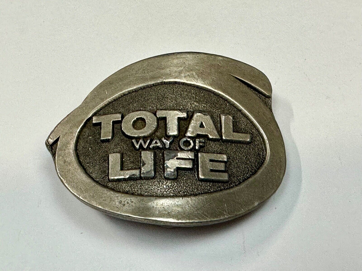 Total Way of Life Lewis Buckles Belt Buckle Midway Independent Life 1976