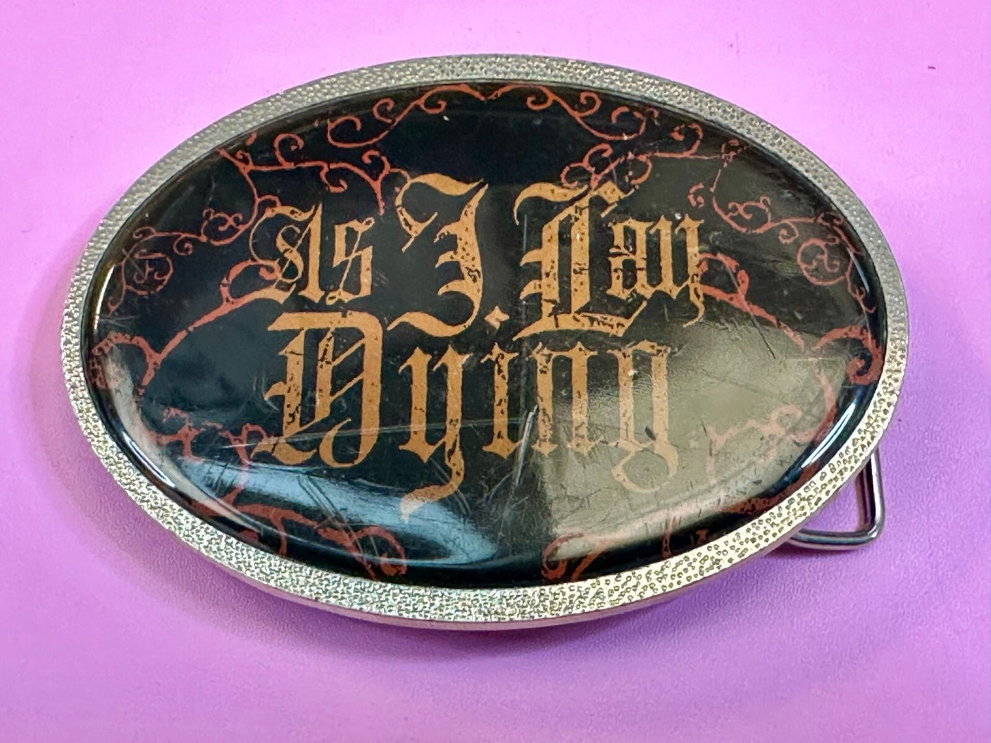 As I Lay Dying American Metal Core Band Promotional Tour Belt Buckle
