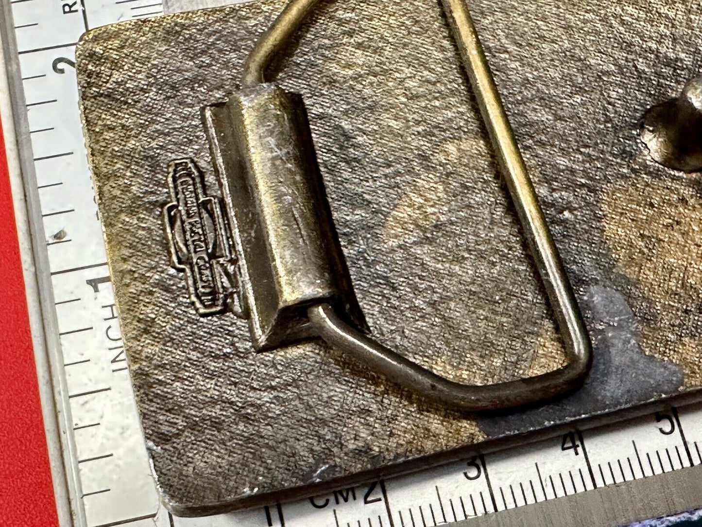 Tailgrabber Century Club Commemorative Vtg. Belt Buckle by Indiana Metal Craft