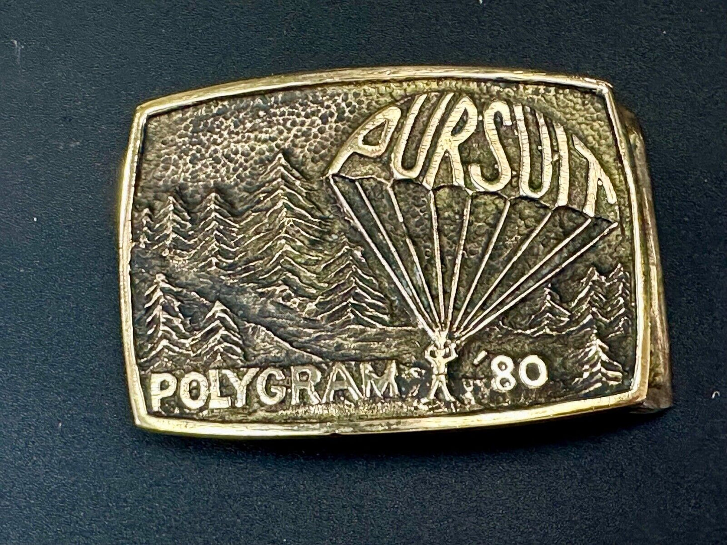 The Pursuit of DB Cooper Polygram 1980 Movie Cast Collectable Gift belt buckle