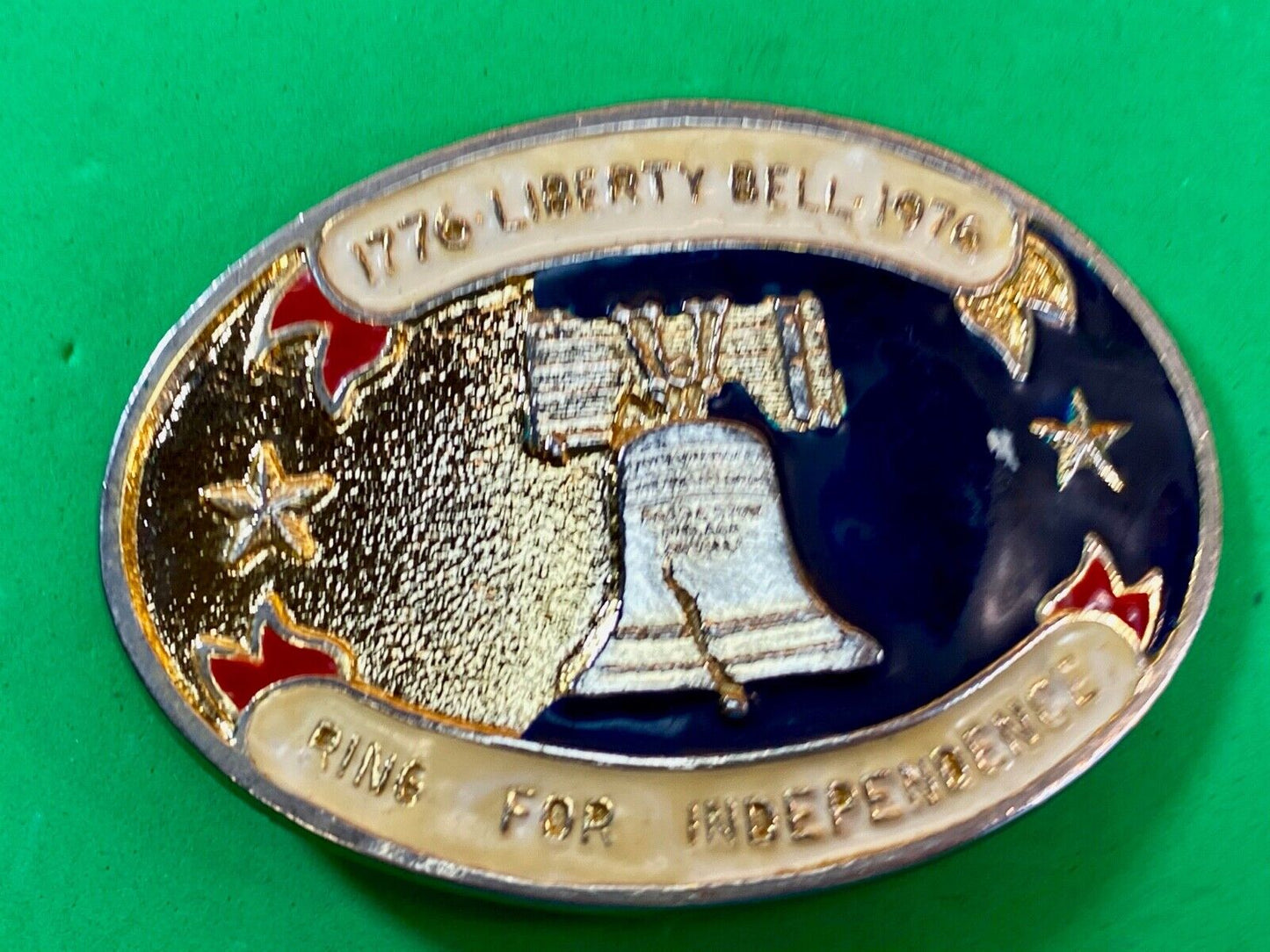 The Liberty Bell - Ring For Independence Belt Buckle God Bless The Usa