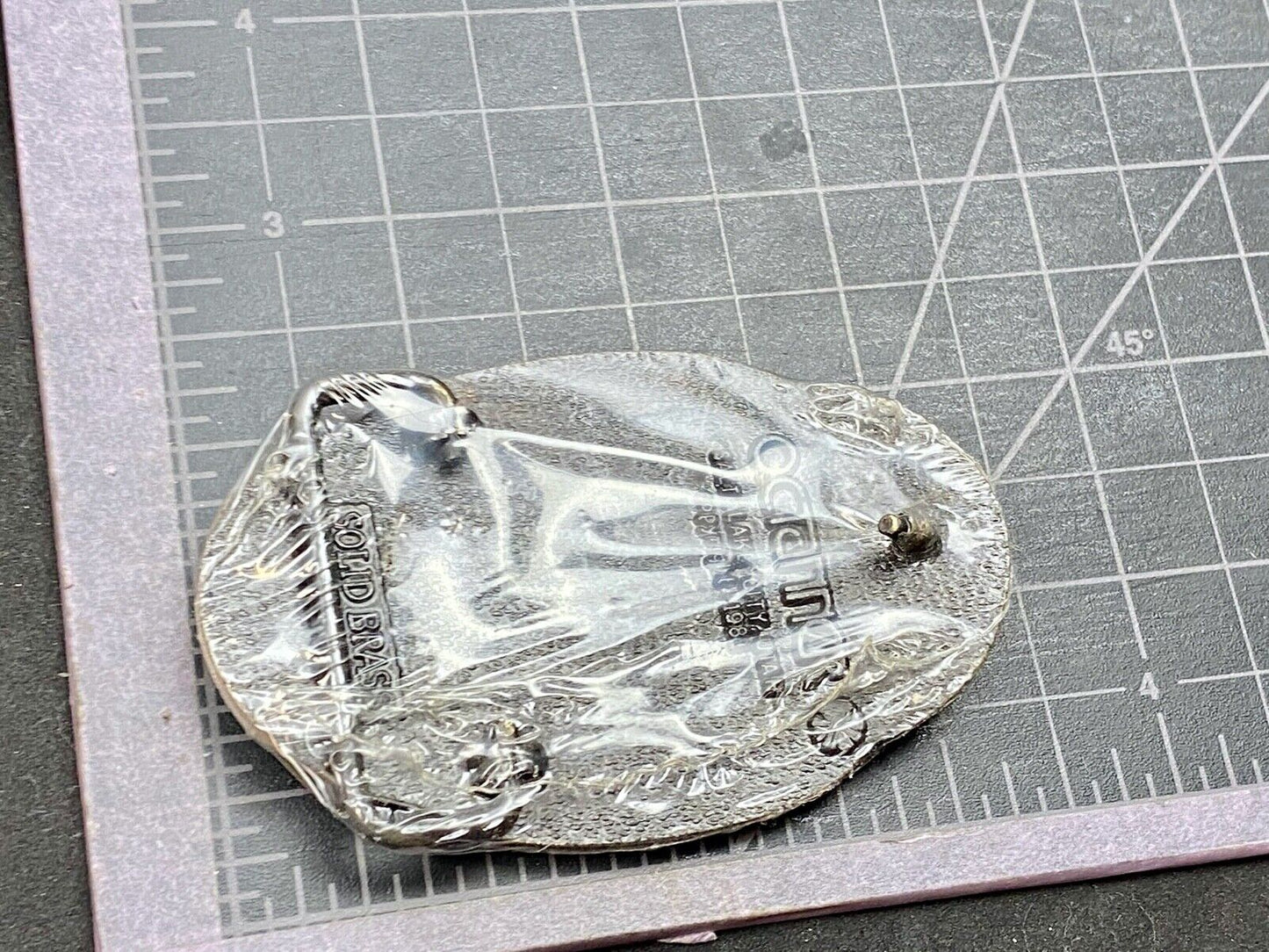 Vintage 1980’s Preston Semi drivers - BELT BUCKLE by O.C.Tanner