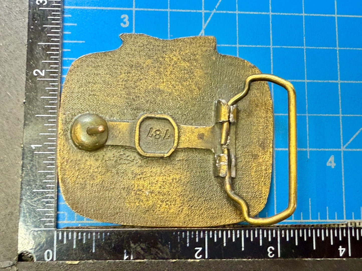 Three Galleon Schooners Clipper Sailing Sailor Ship Nautical Theme Belt Buckle