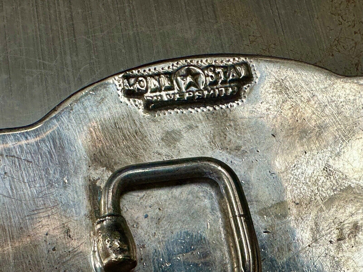 2006 CHAMPION WSHSRA State Finals Trophy belt buckle by Lone Star Silversmiths