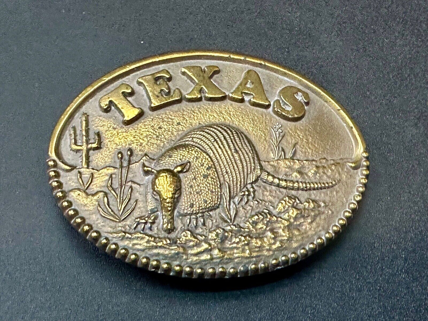 The Great State of Texas - Xalcaco T-17 Vintage belt buckle