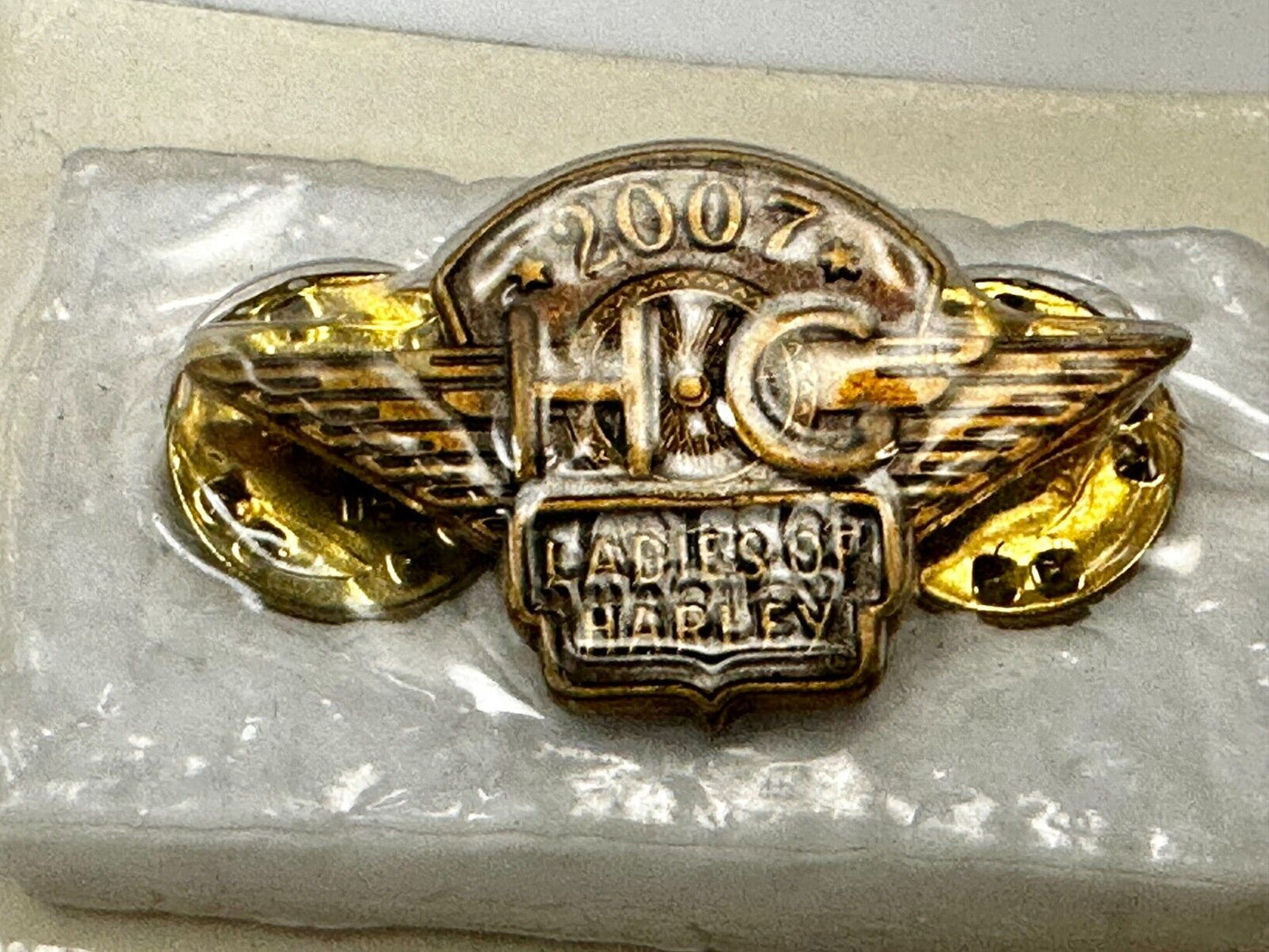 2007 Ladies of Harley Davidson Owners Group HOG Pin for Jacket or Vest