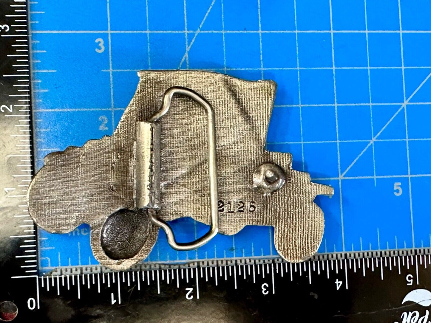 vintage Car Collectors Auto 30's? Cutout car shaped belt buckle