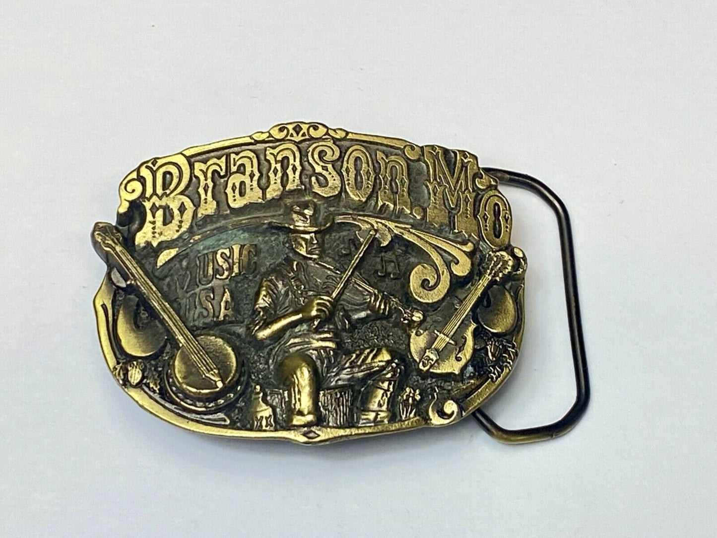 80's Branson Missouri music pickers MO -The Great American Belt Buckle Company