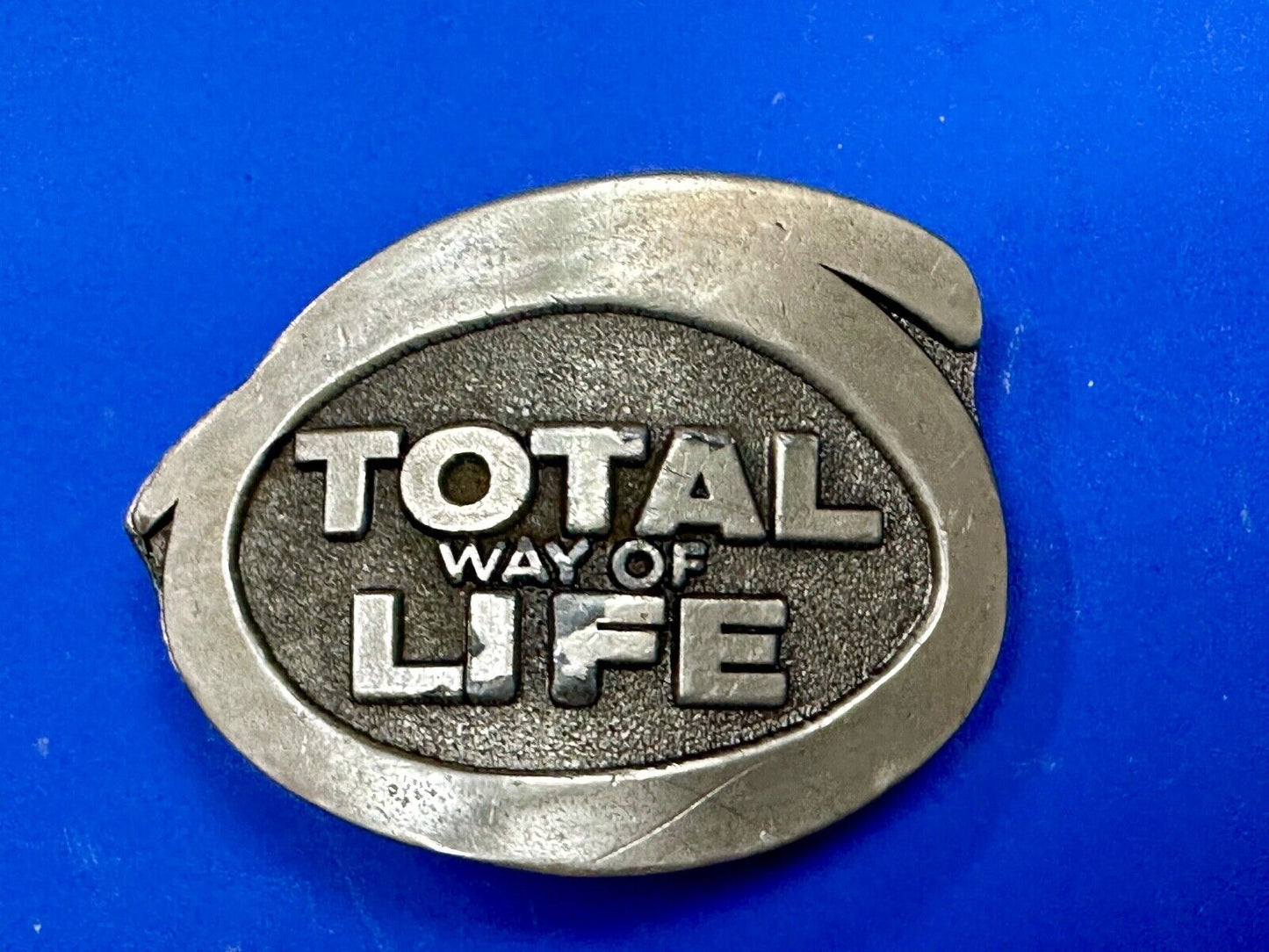Total Way of Life Lewis Buckles Belt Buckle Midway Independent Life 1976
