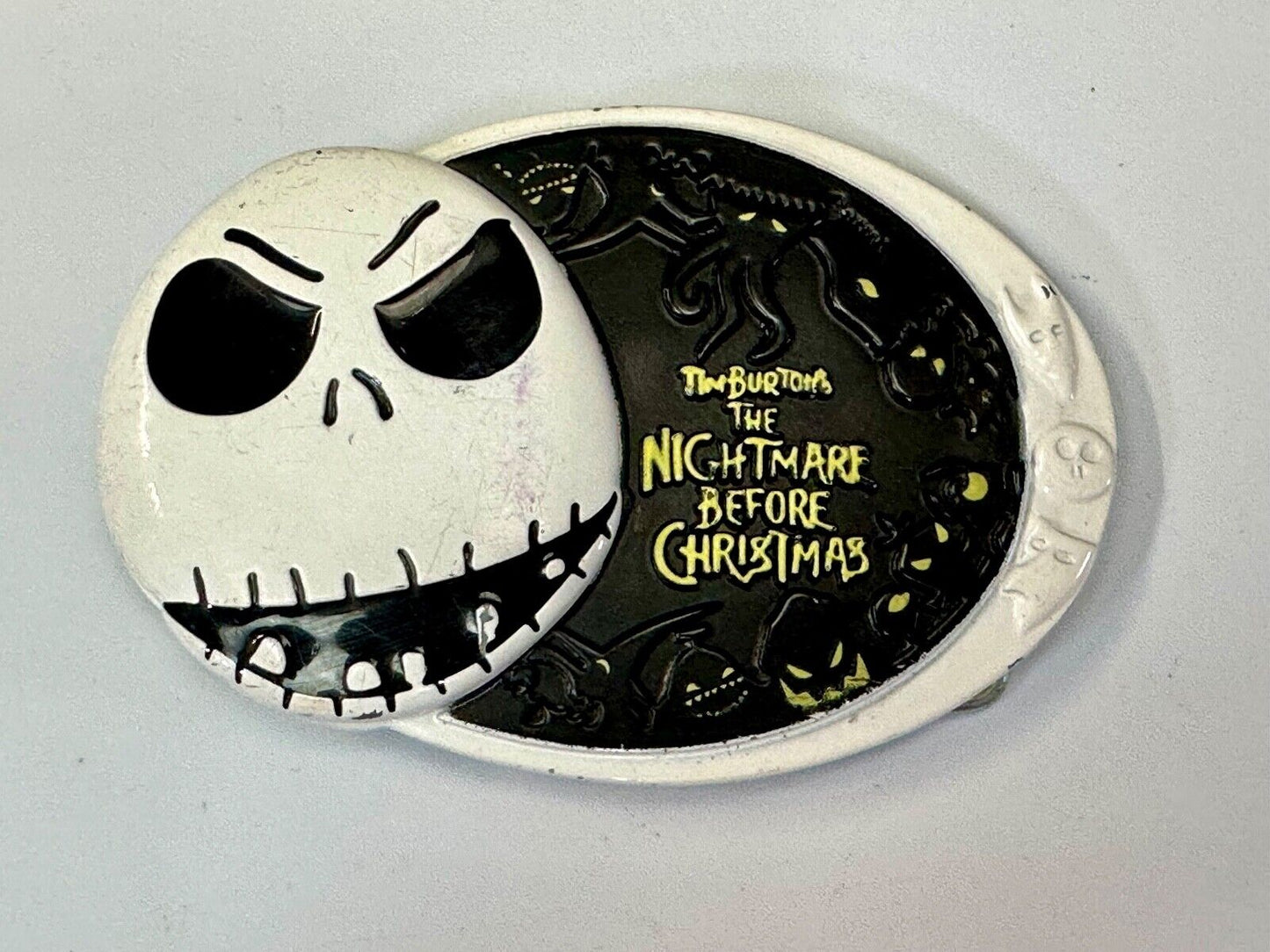 Tim Burtons Disney The Nightmare Before Christmas belt buckle