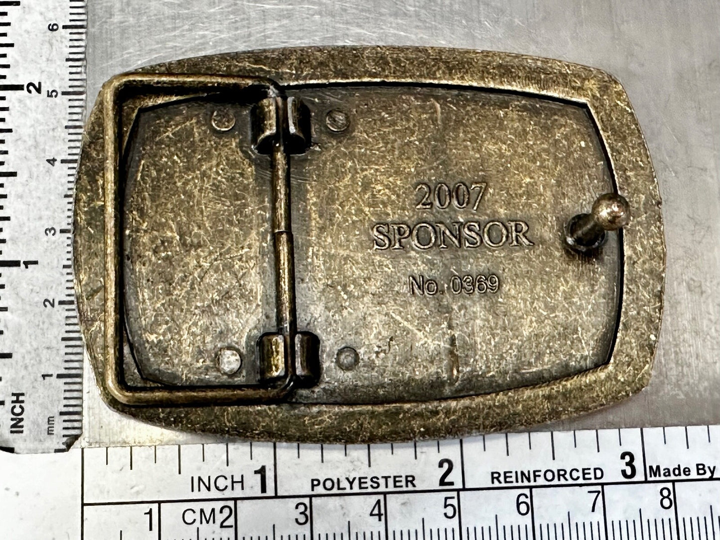 The American Veterans Disabled for Life Memorial Commemorative Belt Buckle