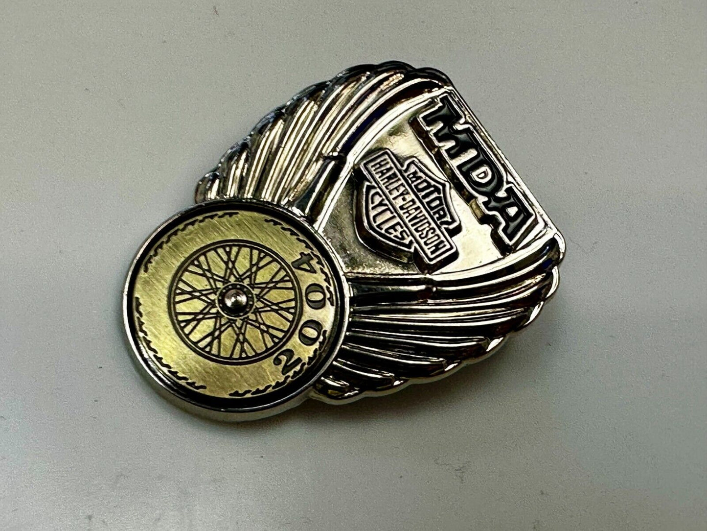2004 MDA Harley Davidson Motorcycles Pin for Jacket or Vest