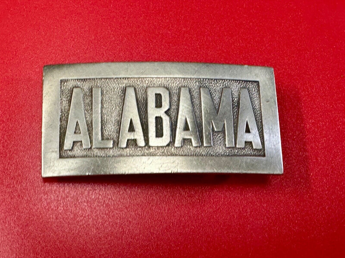 Alabama State - Antique uniform style formal dress belt buckle