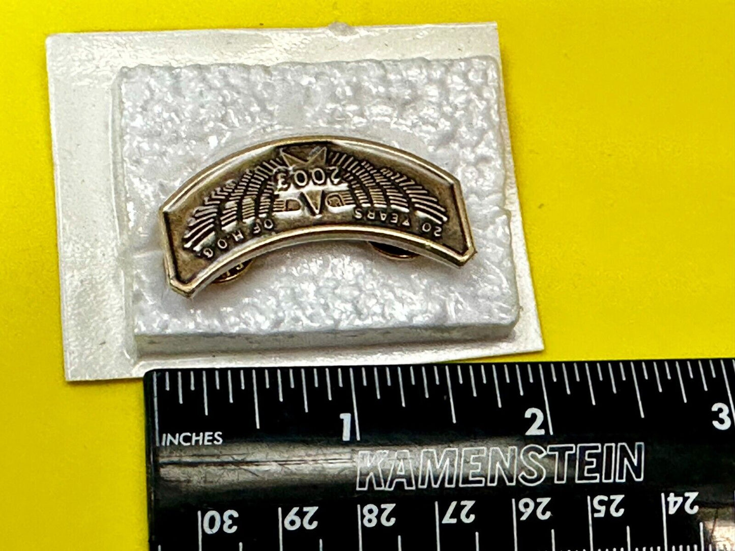 2001 Harley Davidson Owners Group HOG Pin for Jacket or Vest