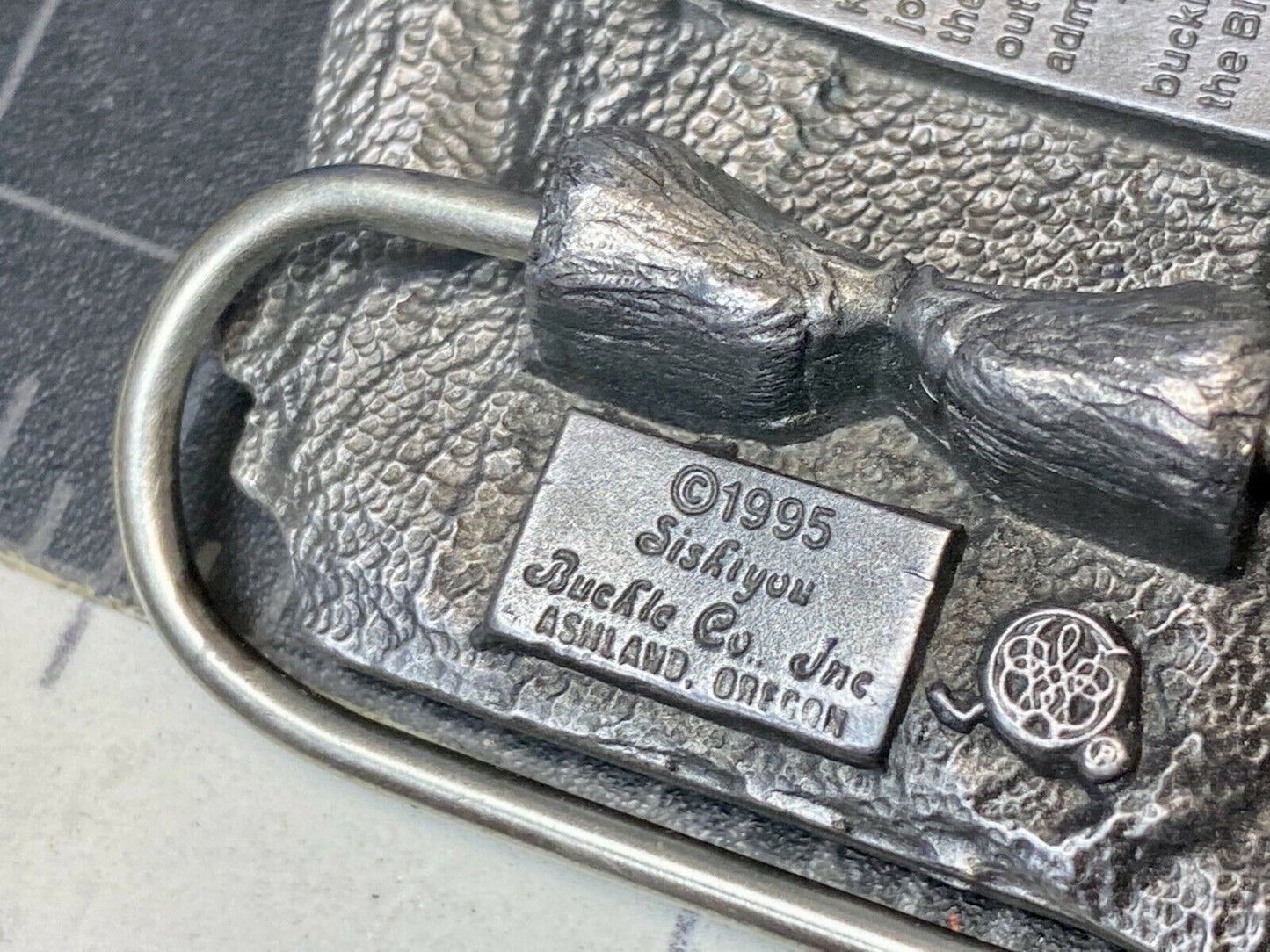 Big 7 Big 8 Conference 1995 - 1996 The Final Years Football History Belt Buckle