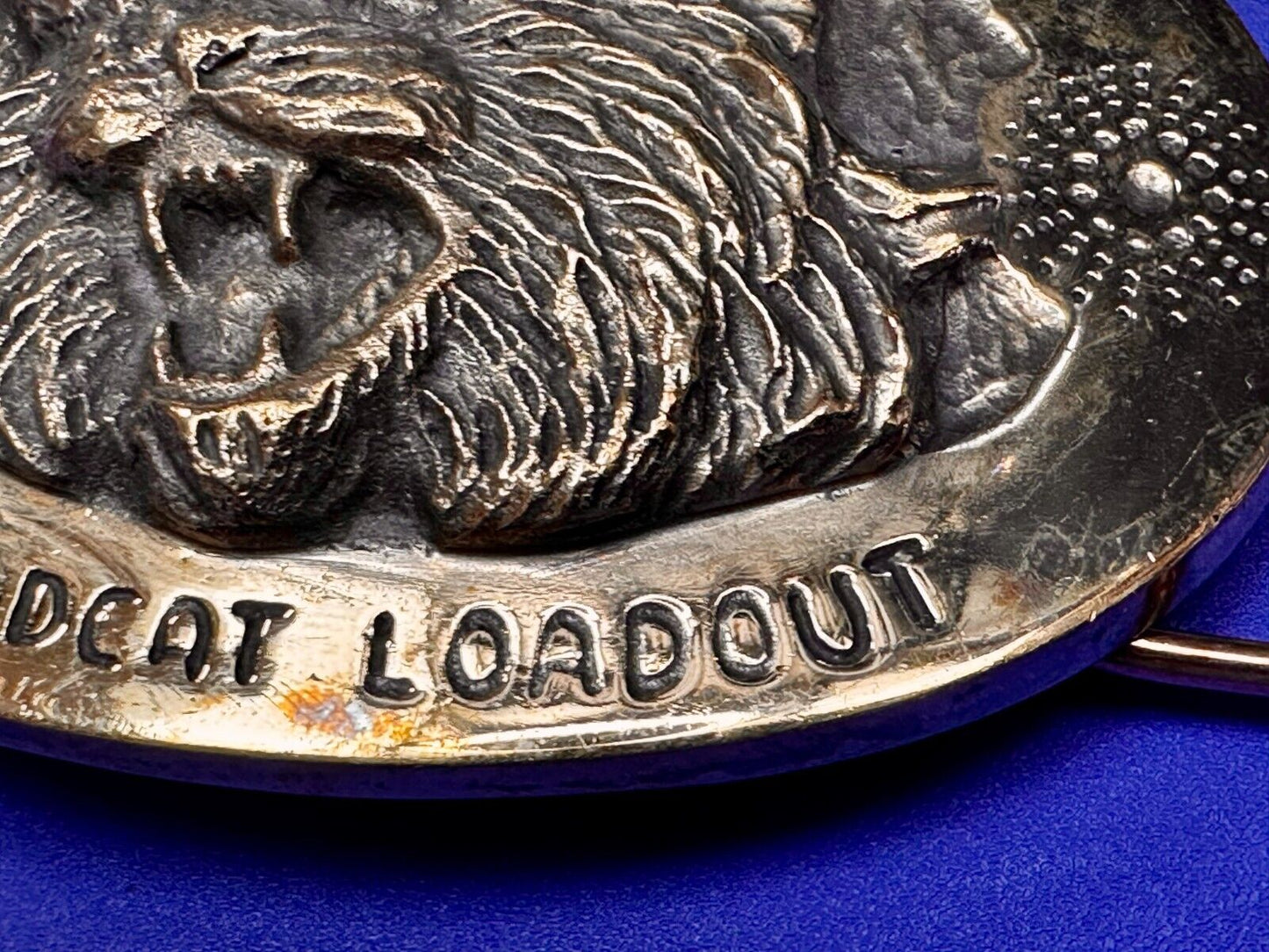 Andalex Wildcat Loadout Vintage Sculpture Belt Buckle by Gary Phrazen