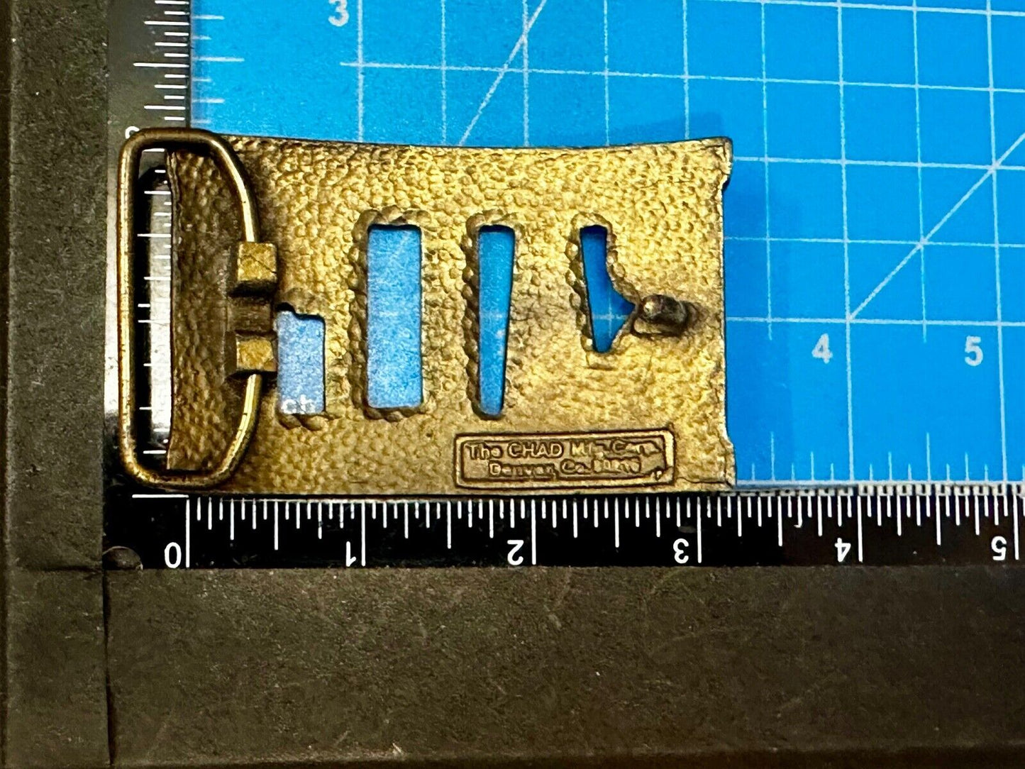 Beautiful Customized Name RALPH Cut-Out Vintage Belt Buckle by THE CHAD - in box